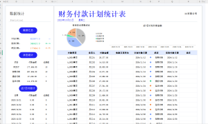 财务付款计划明细表