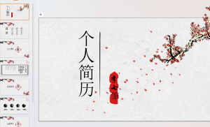 ppt个人简历模板5